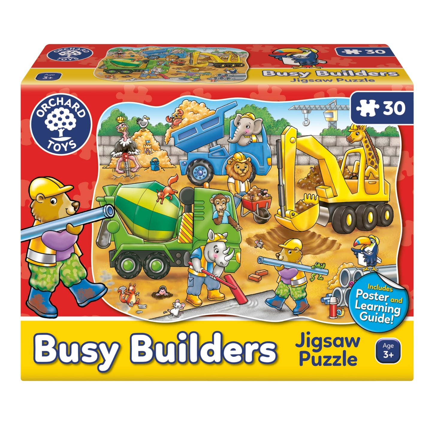 Orchard Toys 299 Busy Builders, Multi