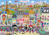 Ceaco 1000 Piece Jigsaw Puzzle - Paris Windows - Multicolor Cardboard - 26.6 x 19 inches - Model 3173-10