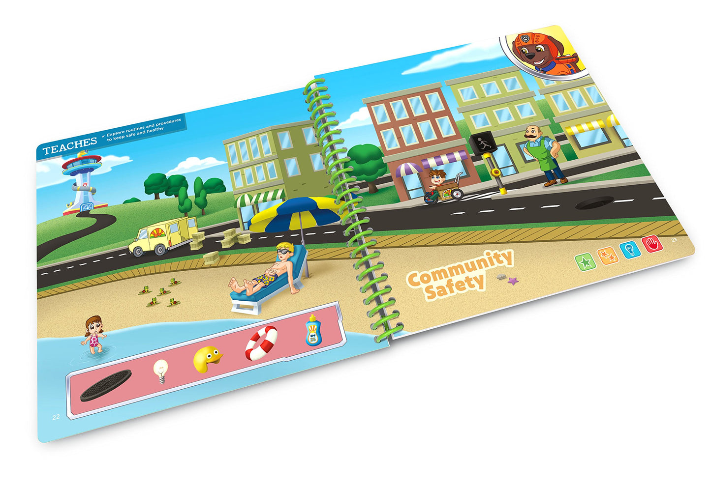 Leapfrog Leapstart 3D Around Town With Paw Patrol Book, Level 2