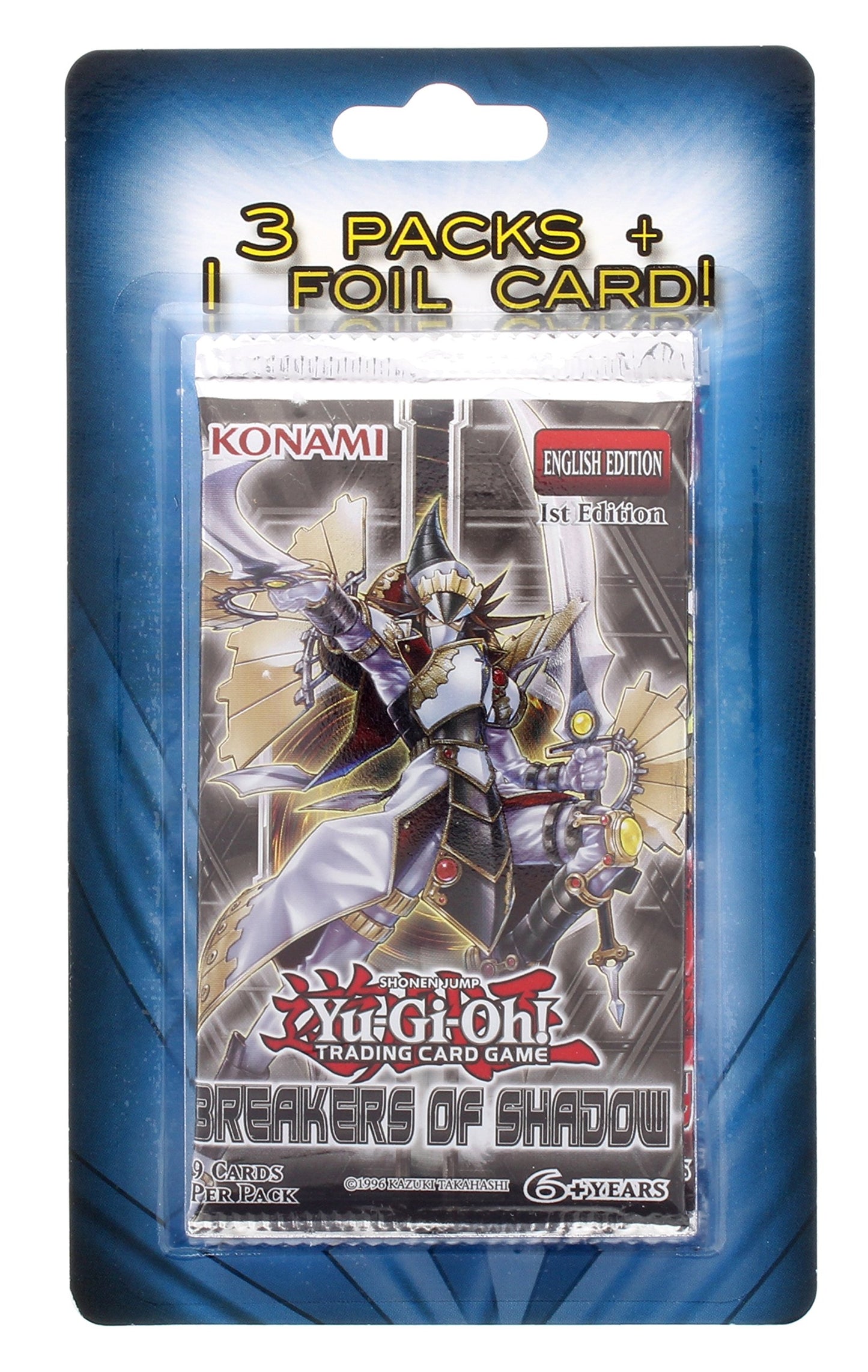 Yu-Gi-Oh! Tcg: Blister Pack Containing 3 Booster Packs And A Guaranteed Foil Card