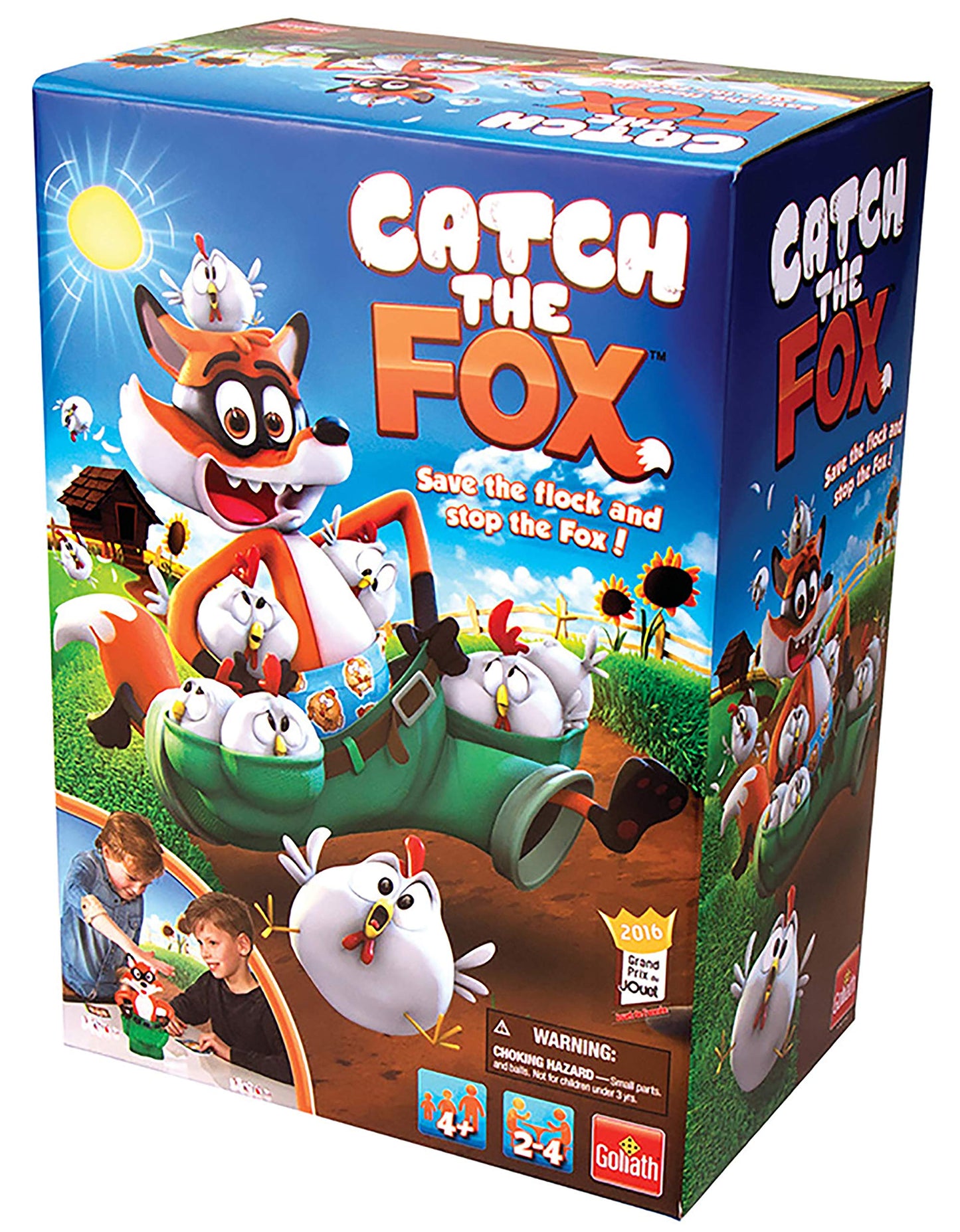 Catch The Fox - Collect The Most Chickens When The Fox Loses His Pants Game! By Goliath, 48 Months To 1188 Months