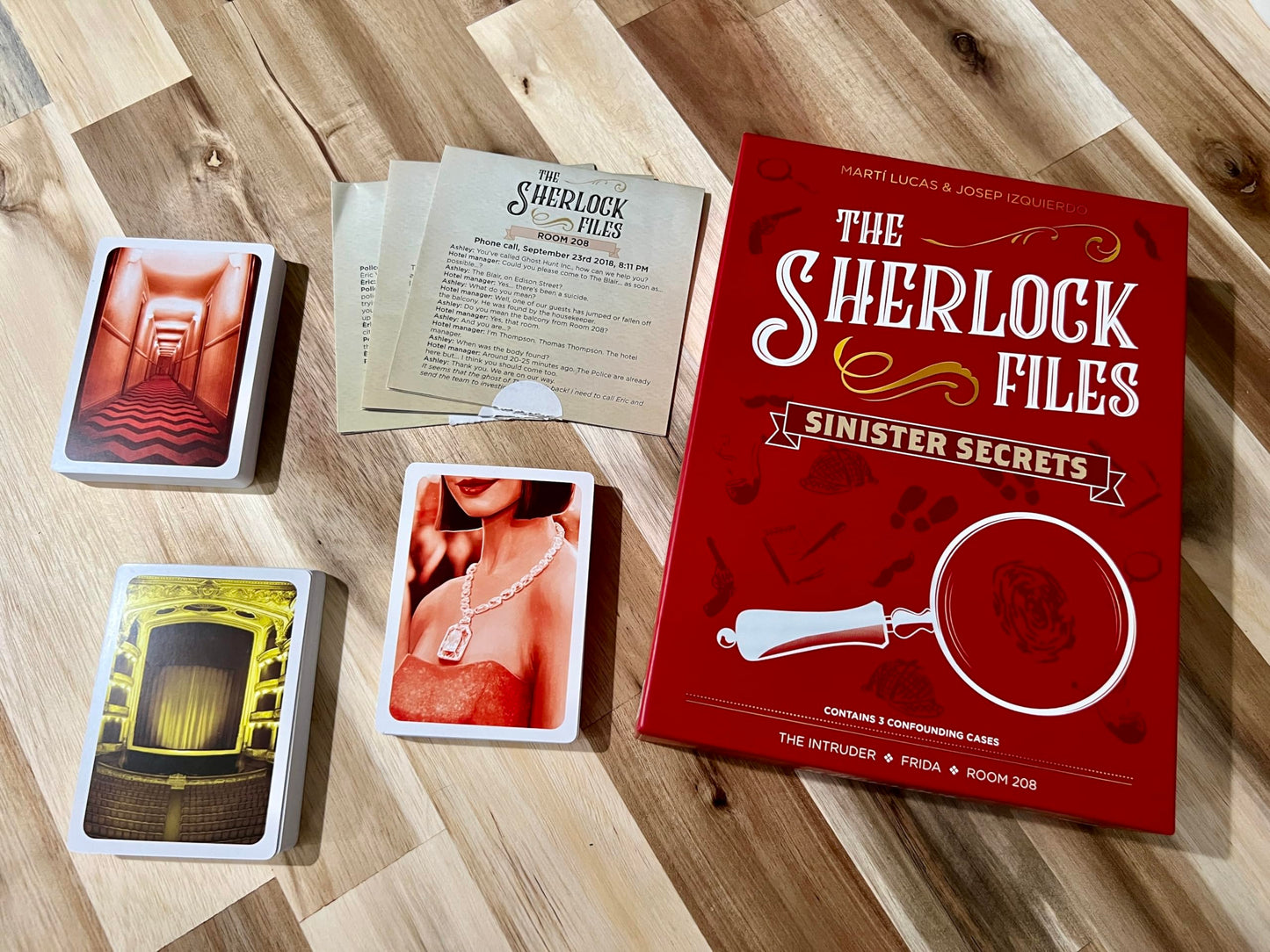 Sherlock Files: Sinister Secrets, Strategy Board Games, Indie Boards & Cards