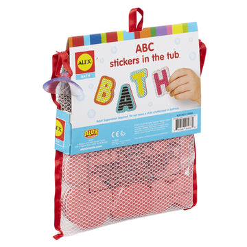 Alex Bath Abc Stickers In The Tub Kids Bath Activity
