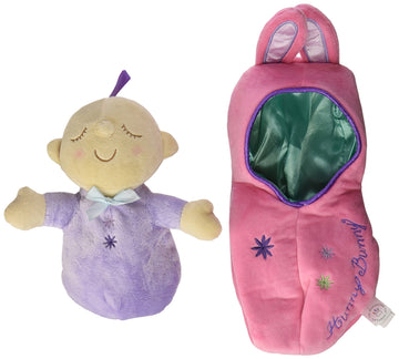 Manhattan Toy Snuggle Pod Baby Doll - 8" Hunny Bunny, Lead-Free with Cozy Sleep Sack for Ages 6 Months and Up