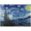 MyPuzzle The Starry Night 1889 by Vincent Van Gogh - enhanced 1000 Piece Jigsaw Puzzle for mature-themeds