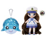 Na! Na! Na! Surprise 2-In-1 Fashion Doll And Sparkly Sequined Purse Sparkle Series - Sailor Blu, 7.5'' Sailor Doll , Blue ( Pack