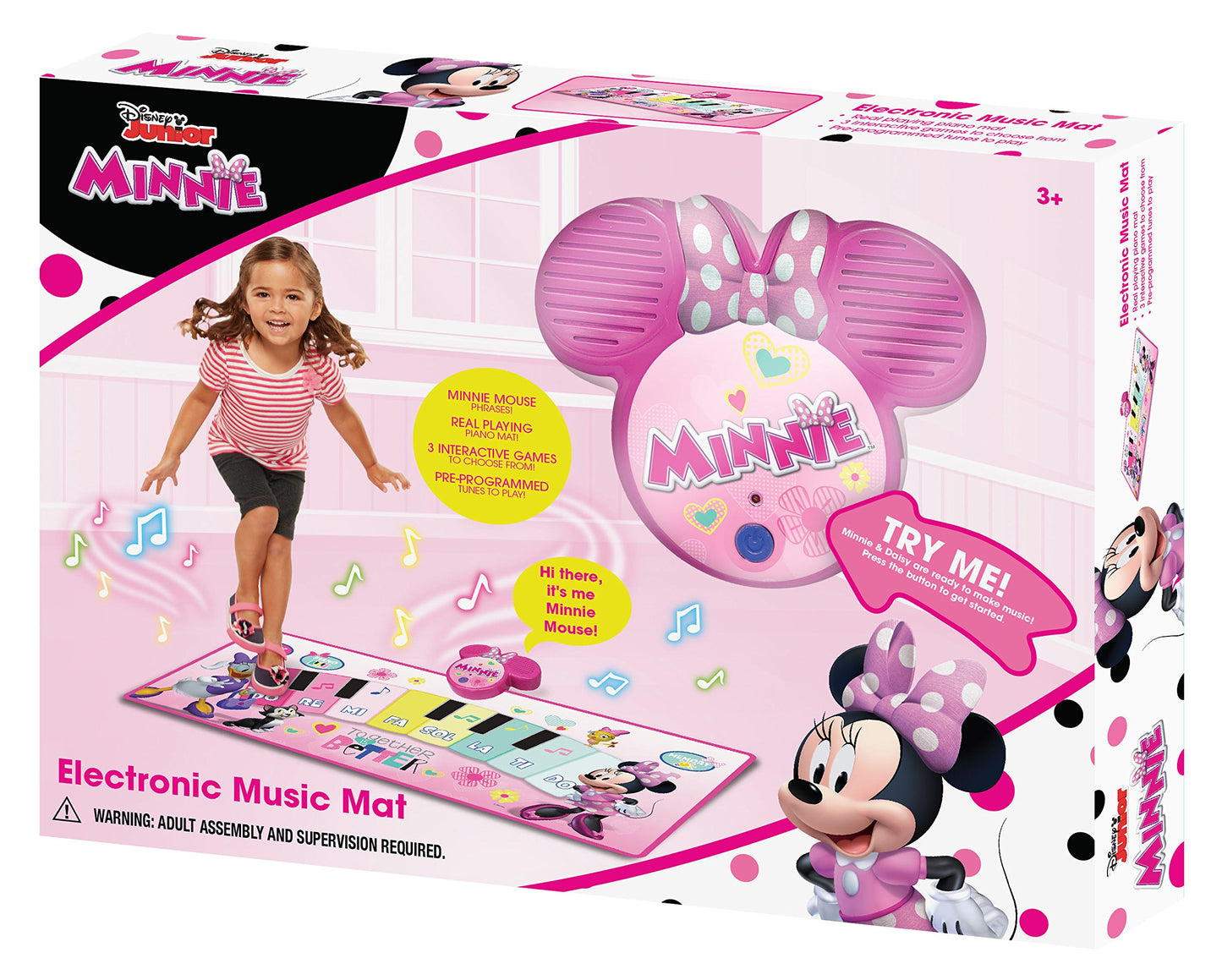 Minnie Mouse Music Mat Together Is Better Electronic Piano Mat