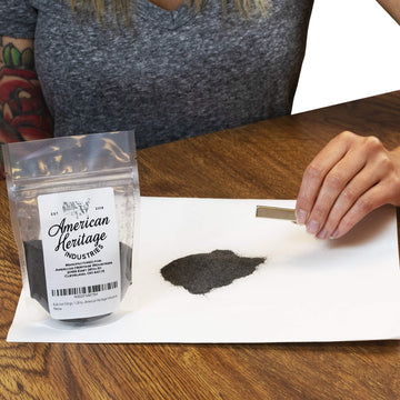 Bulk Iron Filings- 1 Lb Iron Filings For Science Experiments, By American Heritage Industries
