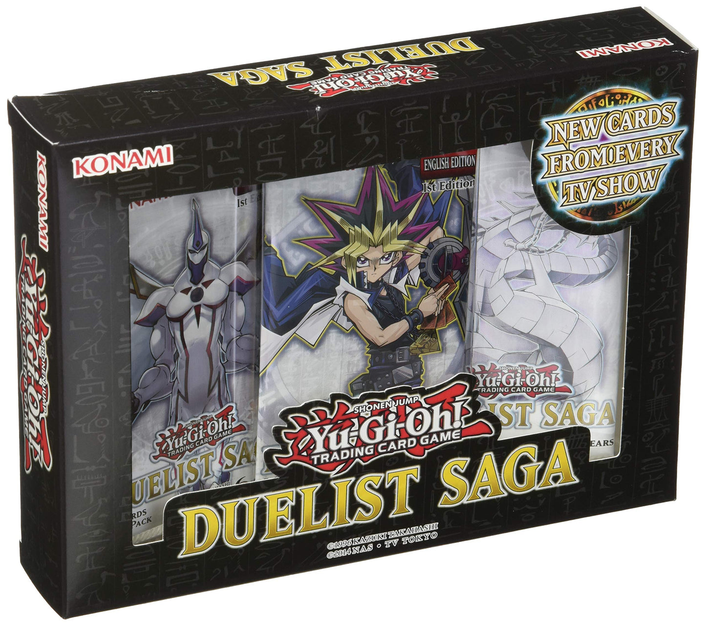 Yu-Gi-Oh Cards - Duelist Saga Pack (3 Packs, 15 Cards Total)