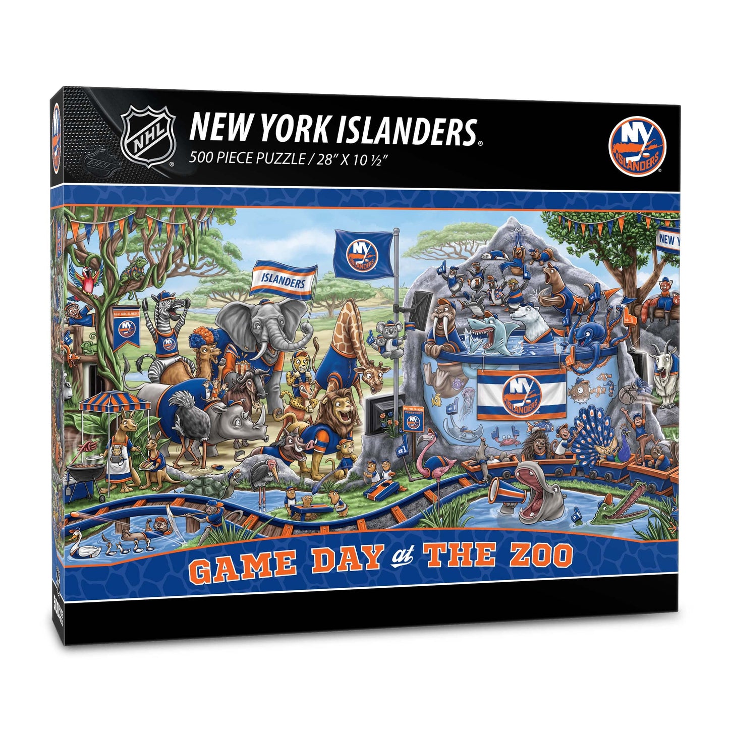 YouTheFan NHL New York Islanders Game Day at The Zoo 500pc Puzzle
