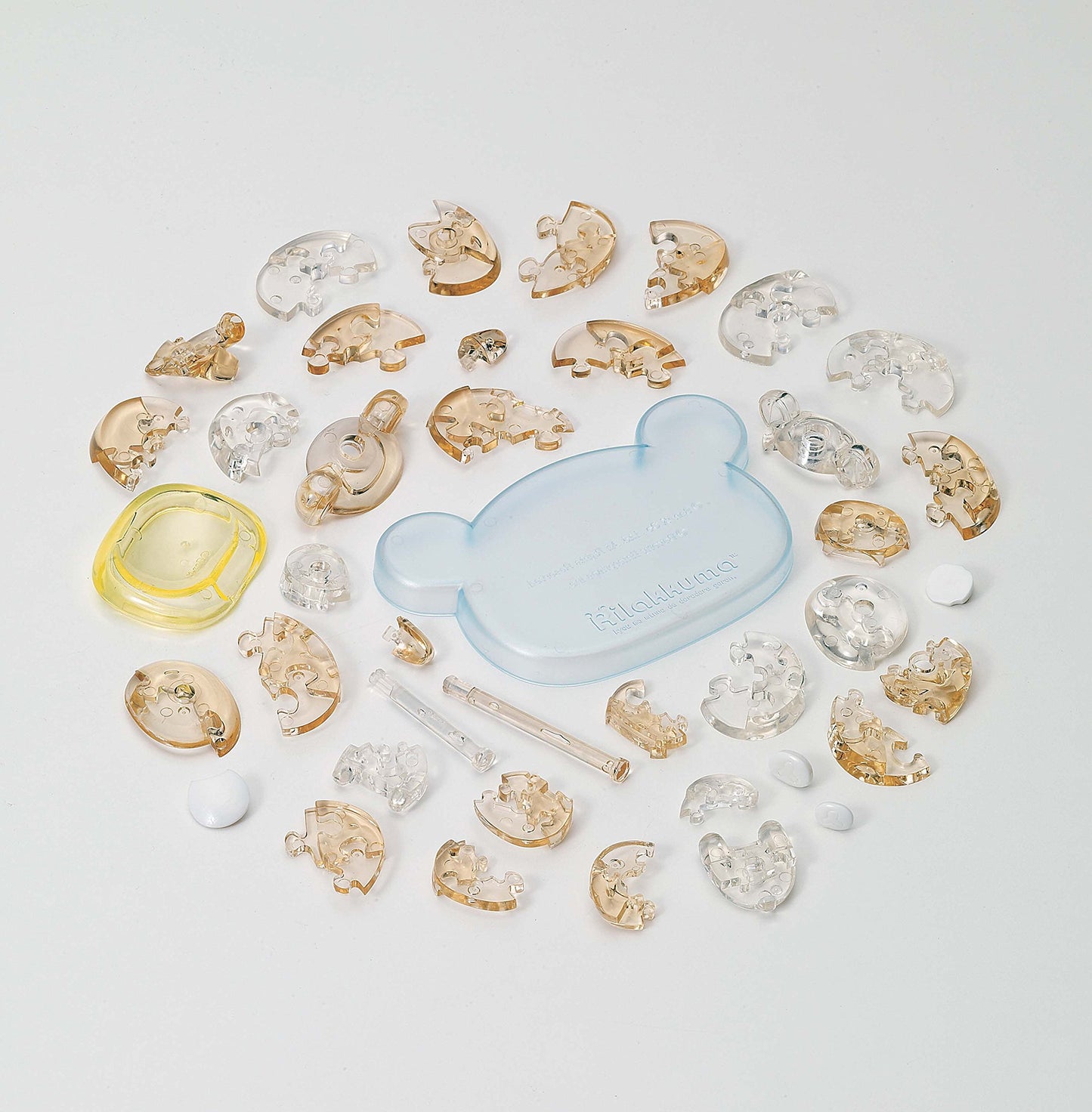 39 Piece Crystal Puzzle Rilakkuma & Korilakkuma