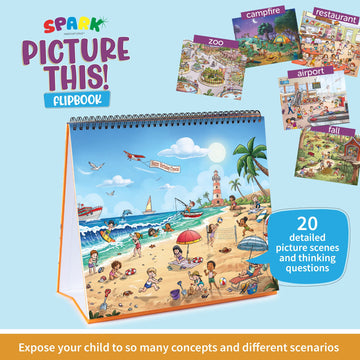 Picture Book And Emotion Cards, Picture Cards, Sel Story Cards, Homeschooling, Autism Activities, Educational Busy Book For Preschool Activities (Wh Question Flipbook)