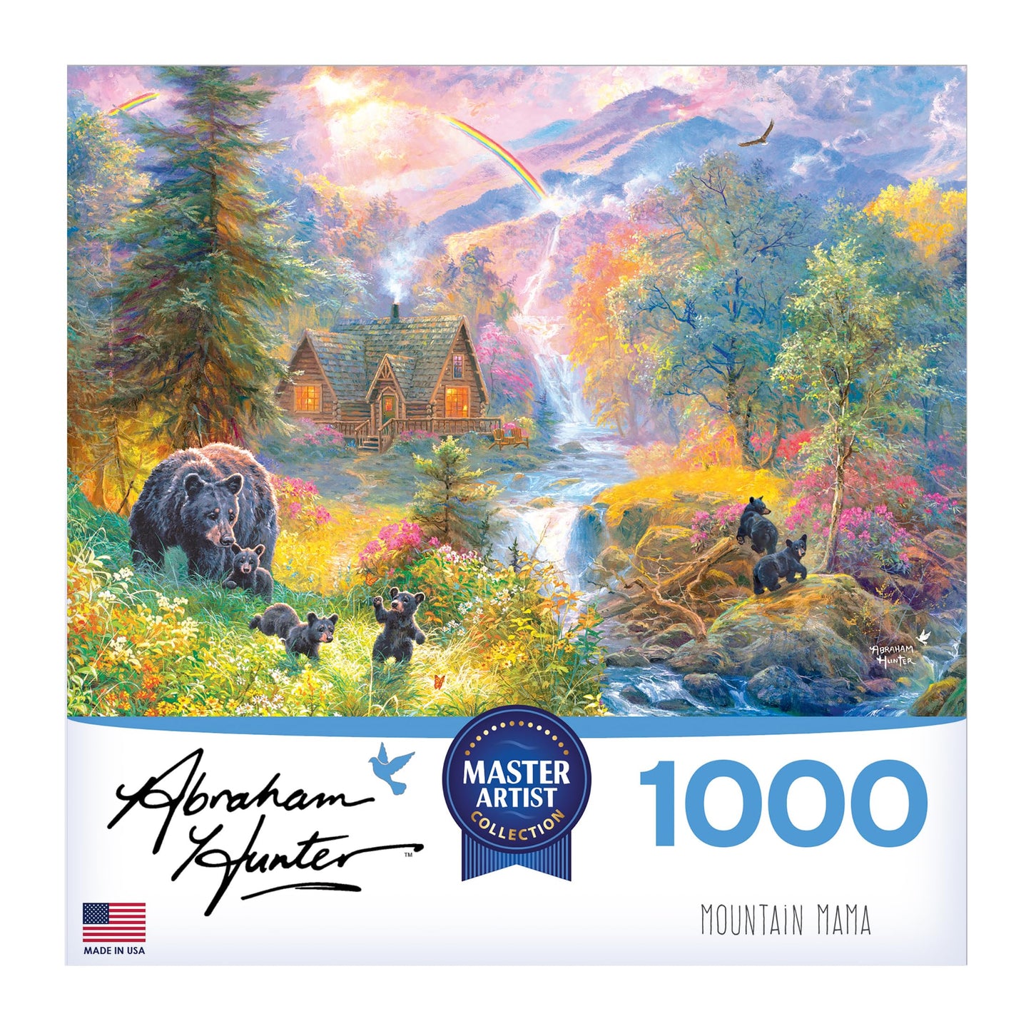 Roseart - Abraham Hunter - Mountain Mama - 1000 Piece Jigsaw Puzzle For Adults