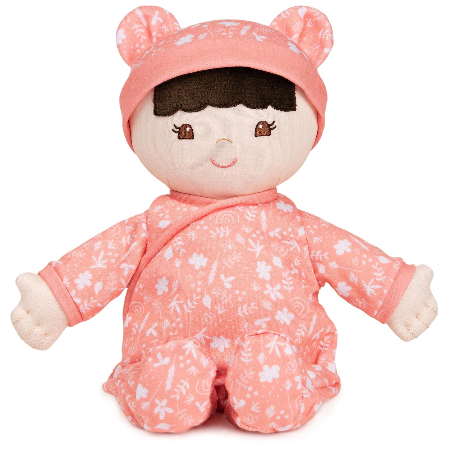 Gund Baby Sustainable Baby Doll, Plush Doll Made From Recycled Materials, For Babies And Newborns, Poppy, 12
