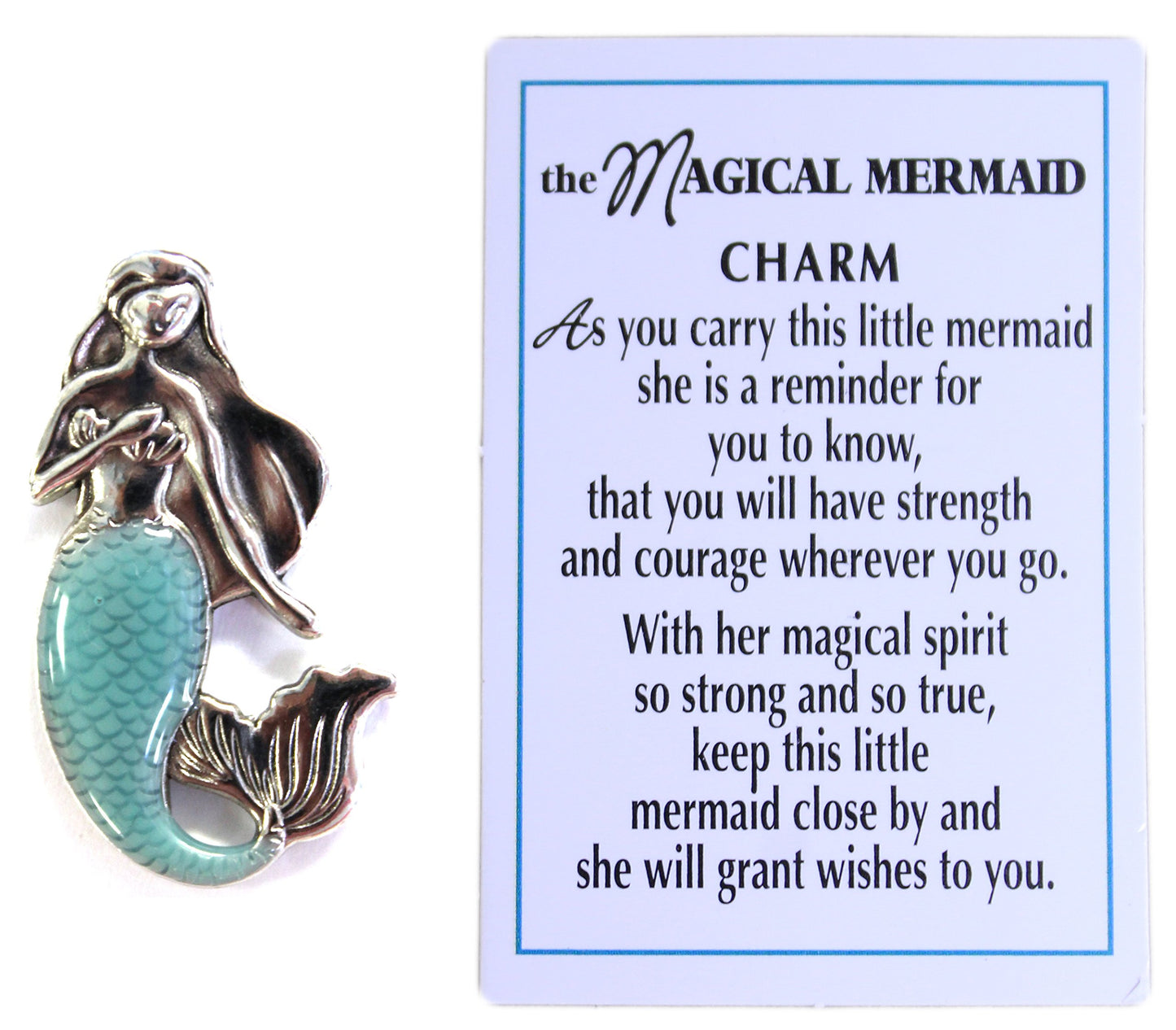 The Magical Mermaid Wish Charm With Story Card! By Ganz