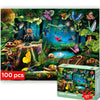 Quokka 100 Piece Puzzles For Kids Ages 4-6 – Floor Kids Puzzles Ages 6-8 Year Old – Toy For Learning Forest Bugs For 8-10 Yo – Jigsaw Toddler Game For Boy And Girl Ages 3-5