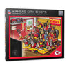 YouTheFan NFL Kansas City Chiefs 500pc Puzzle - Cardboard, Team Colors, Model 2502069
