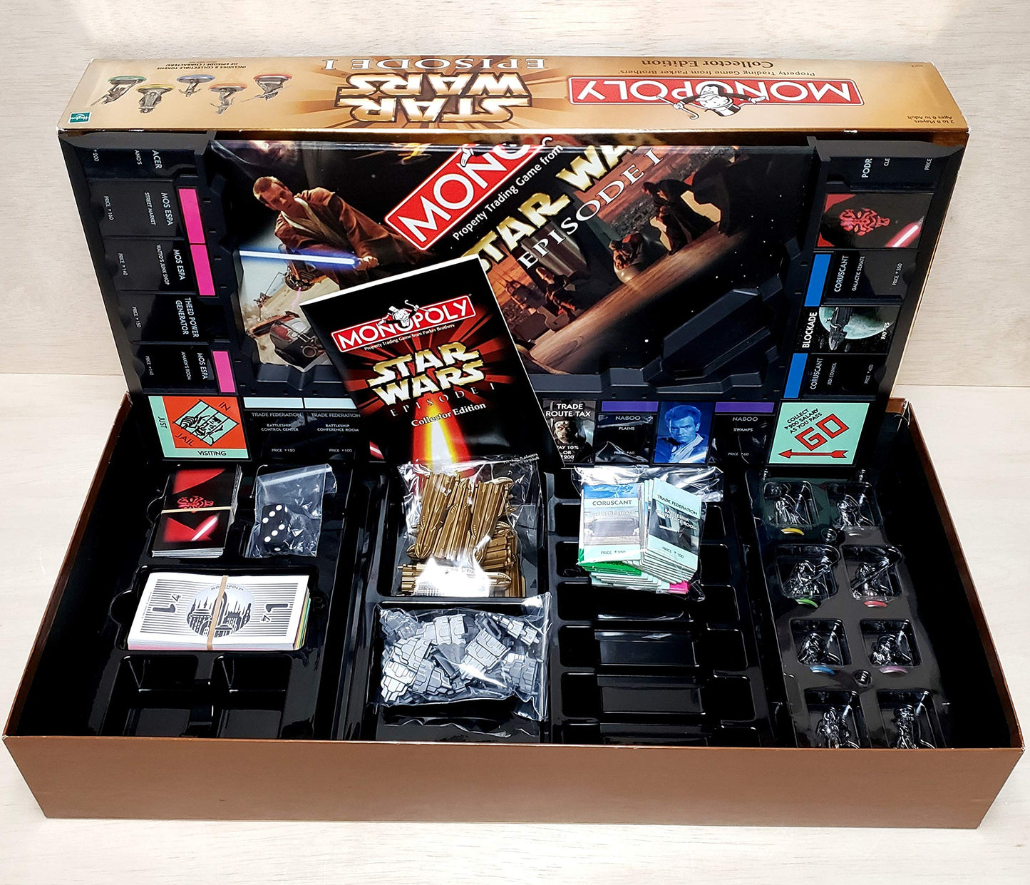 Hasbro Monopoly Star Wars Episode I Board Game - Multicolor, Model 076930410189, Fun Family Strategy Game