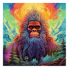 Trippy Puzzle Co - Wooden Jigsaw Puzzle For Adults - Challenging 300 Piece Puzzle With Cool Shapes - Bigfoot Sasquatch Mountains