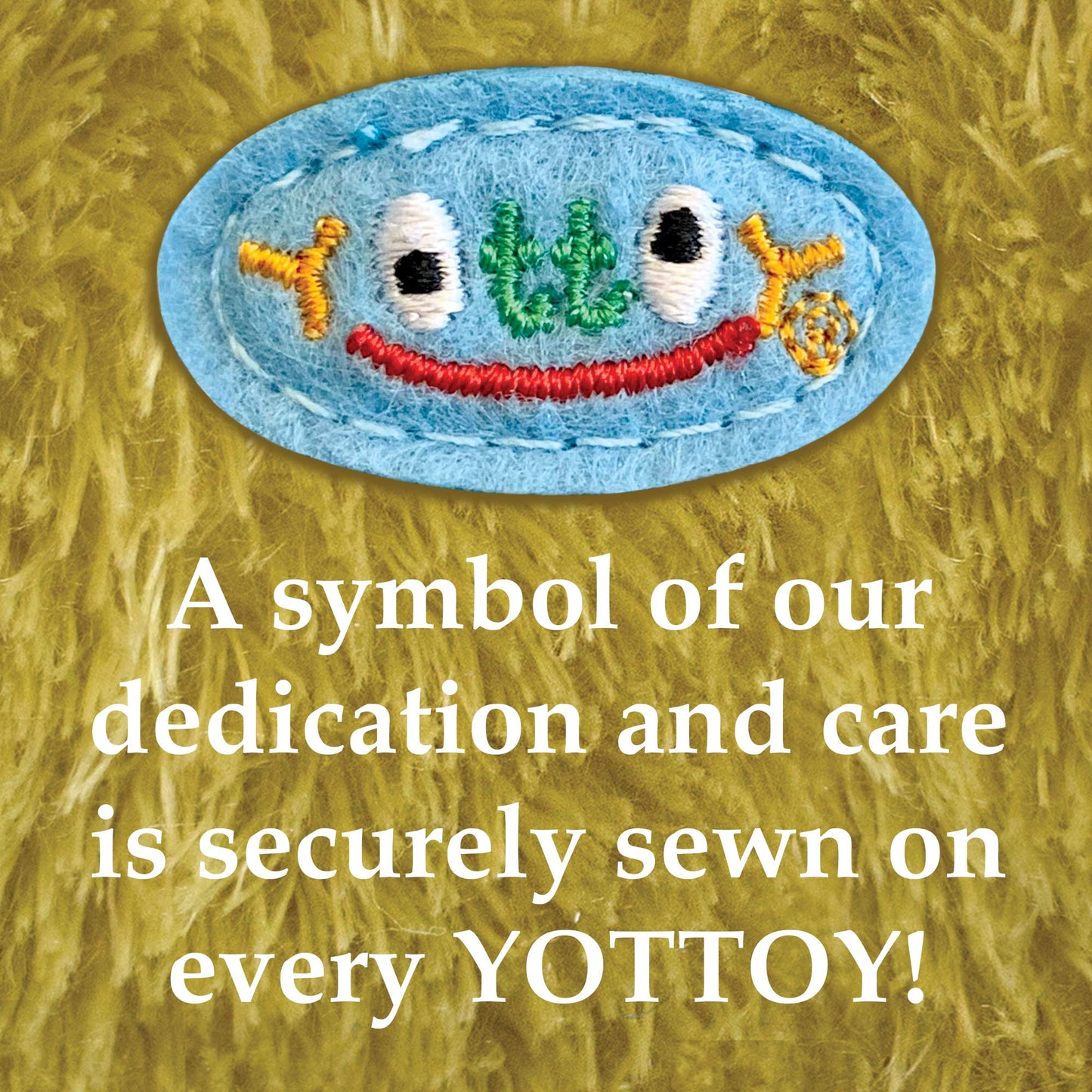 YOTTOY Mo Willems Leonardo the Terrible Monster Plush Puppet Toy - 14” Fabric Stuffed Animal
