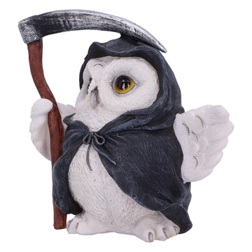 Nemesis Now Flight Grim Reaper Owl Familiar Figurine, 12.5Cm, White