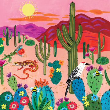 Ceaco - Warm Desert Glow - 300 Oversized Piece Jigsaw Puzzle