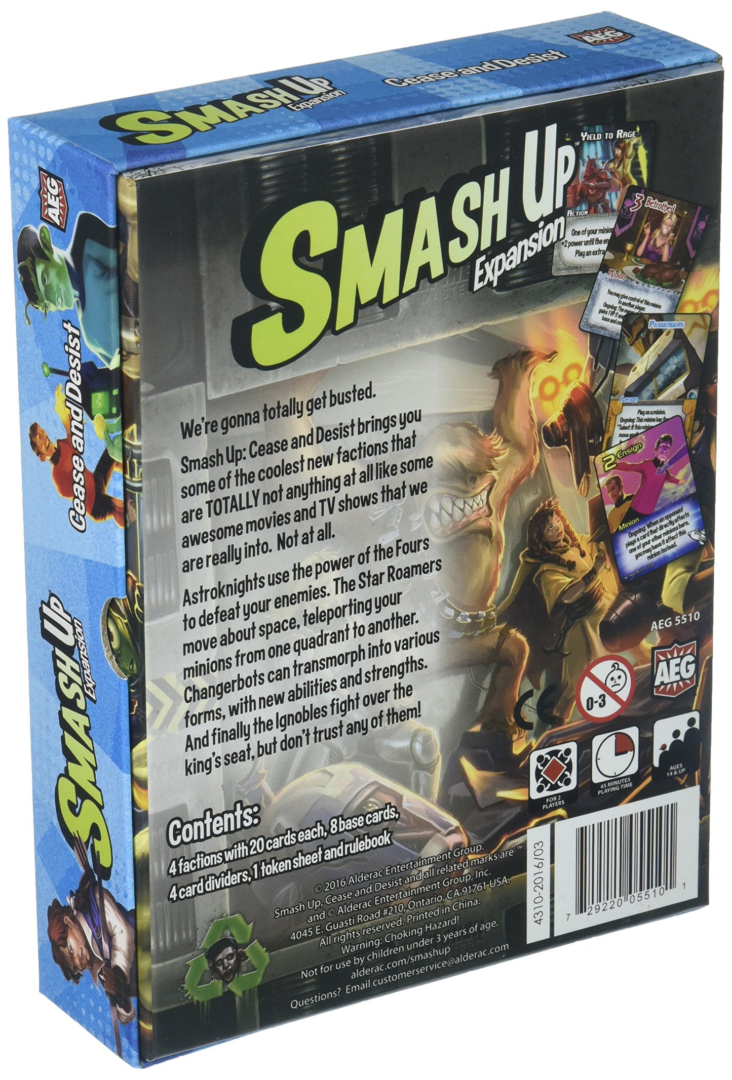 Smash Up: Cease And Desist
