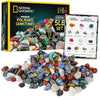 National Geographic Premium Polished Stones - 5 Pounds Of 1/2-Inch Tumbled Stones And Crystals Bulk, Arts And Crafts, Rock And Mineral Kit, Rocks For Kids, Stem Toys