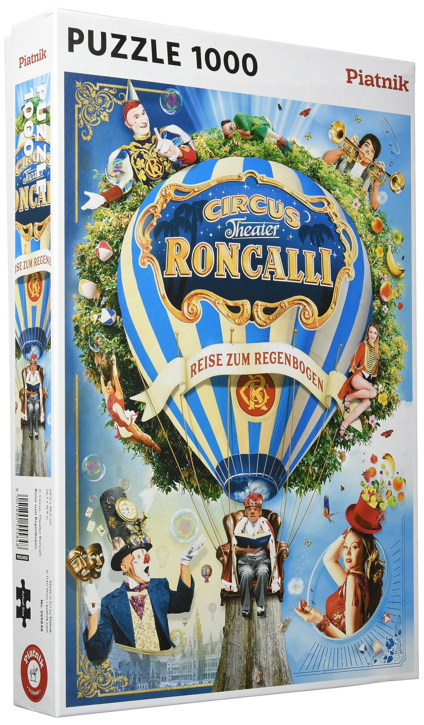 Piatnik 5558 Puzzle 5558 Roncalli Journey To The Rainbow