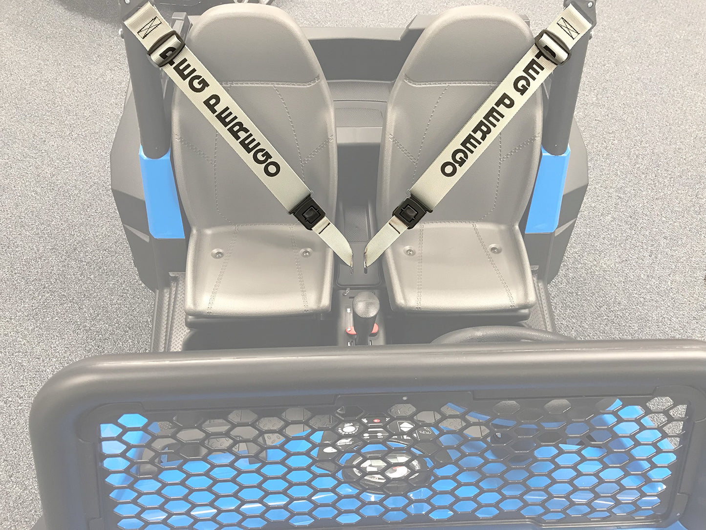 Peg Perego Polaris Rzr Fm Radio, Seat Belt And Horn Bundle