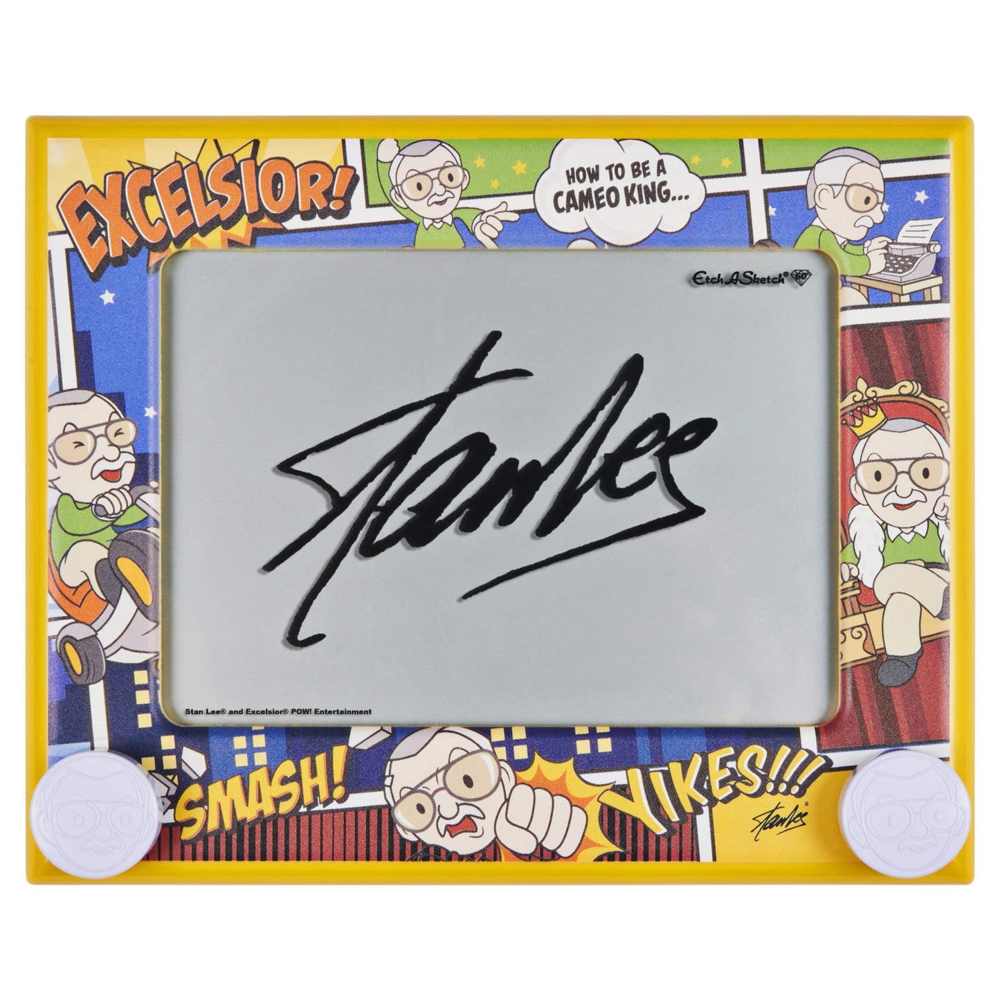 Etch A Sketch Classic, Stan Lee Limited-Edition Drawing Toy With Magic Screen, For Ages 3 And Up