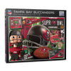 YouTheFan NFL Tampa Bay Buccaneers 500-Piece Retro Series Puzzle - Team Colors, One Size, Cardboard