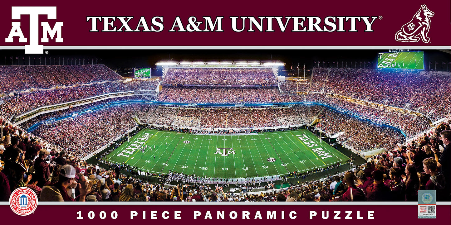 Texas A&M Panoramic 1000 Pc Center View