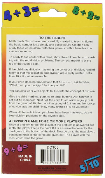 Bulk Buys Jumbo Flash Cards