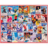 White Mountain Puzzles Ski Posters - 1000 Piece Jigsaw Puzzle