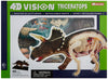 TEDCO Famemaster 4D Vision Triceratops Anatomy Model - Plastic Educational Toy, Model 26093