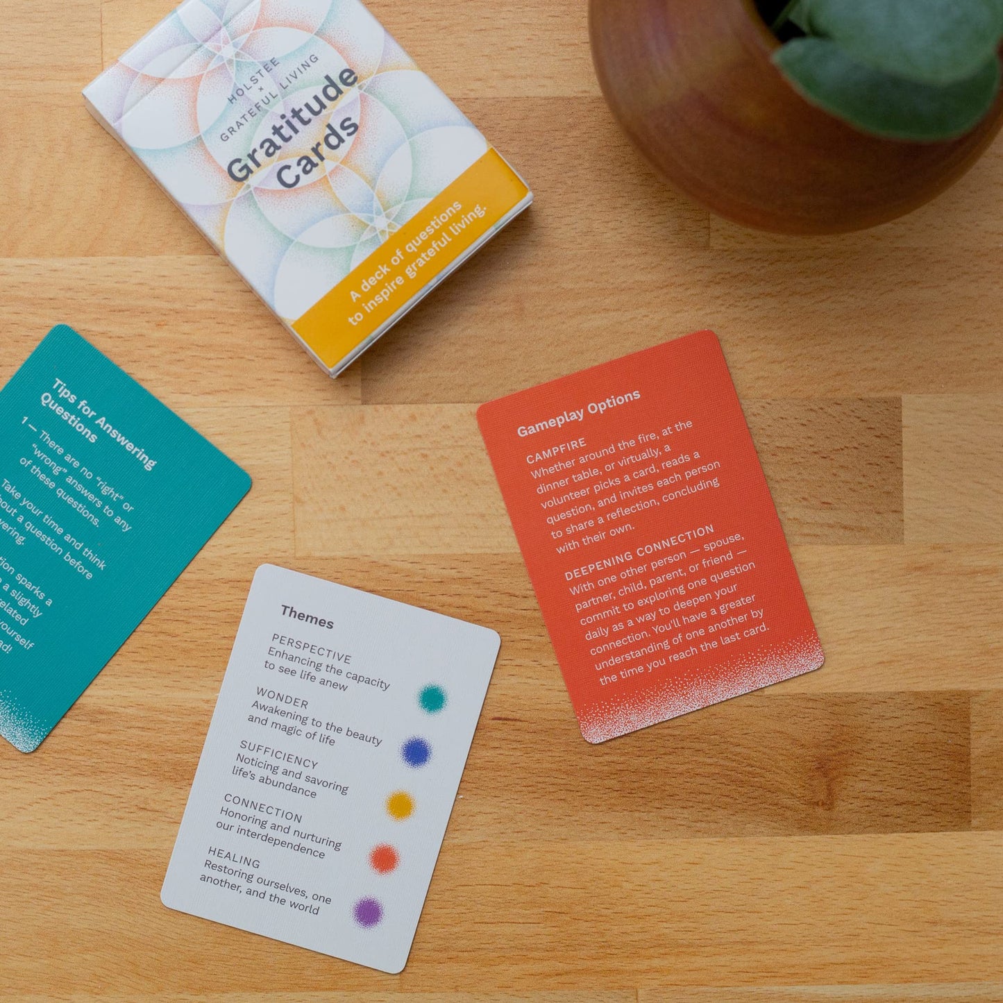 Holstee Gratitude Cards | A Deck Of Questions To Inspire Grateful Living