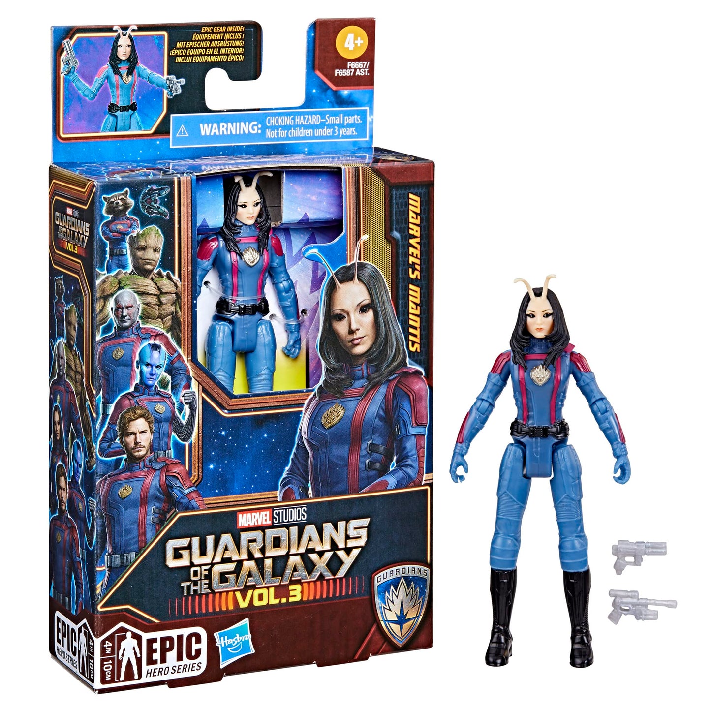 Hasbro Marvel Guardians Of The Galaxy 4In Figure Gamow