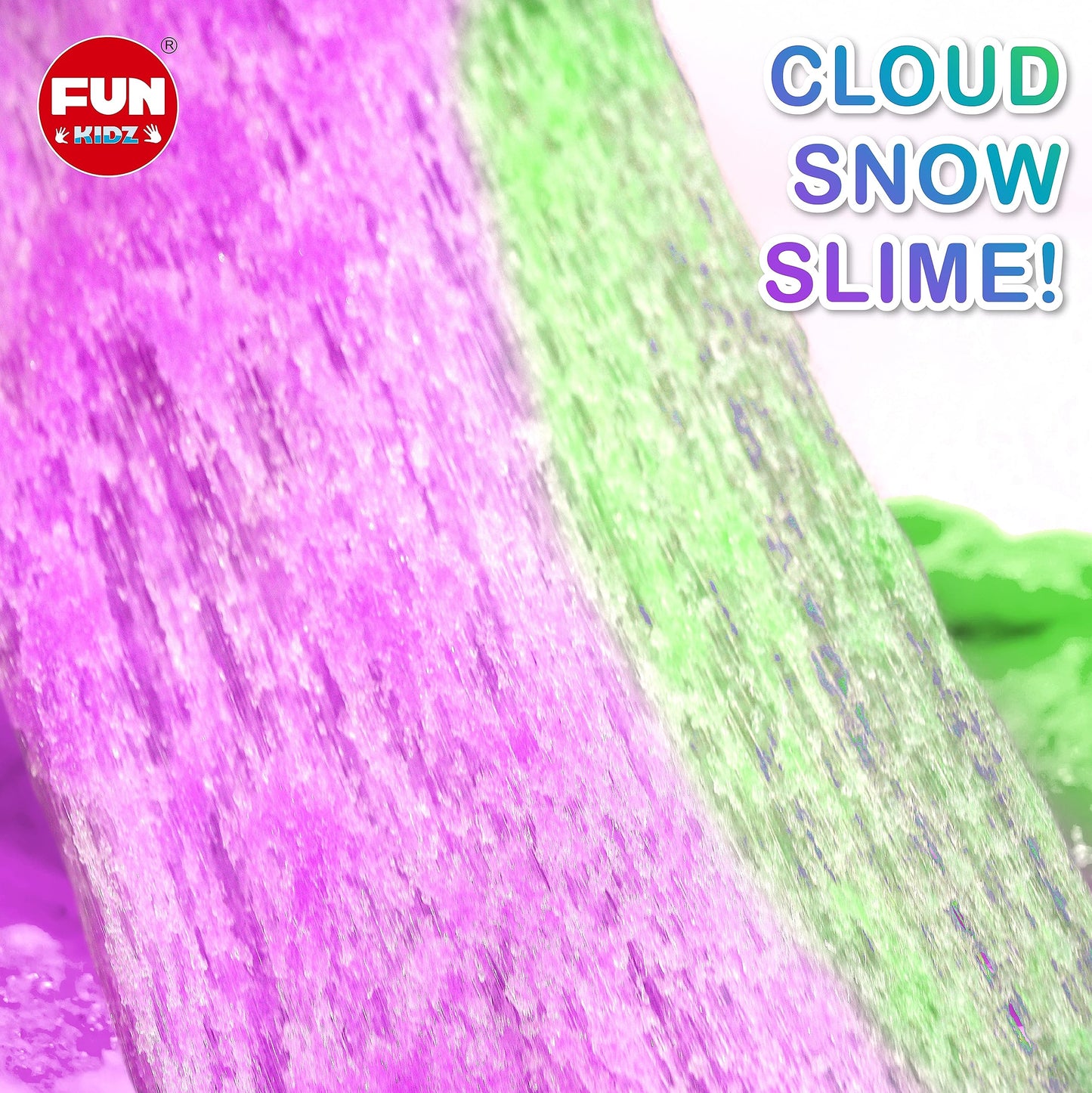 35.16 Fl Oz Cloud Unicorn Slime For Girls 6-8, Funkidz 1040 Ml Rainbow Premade Slime Toy Pack Birthday Party Gifts For Kids