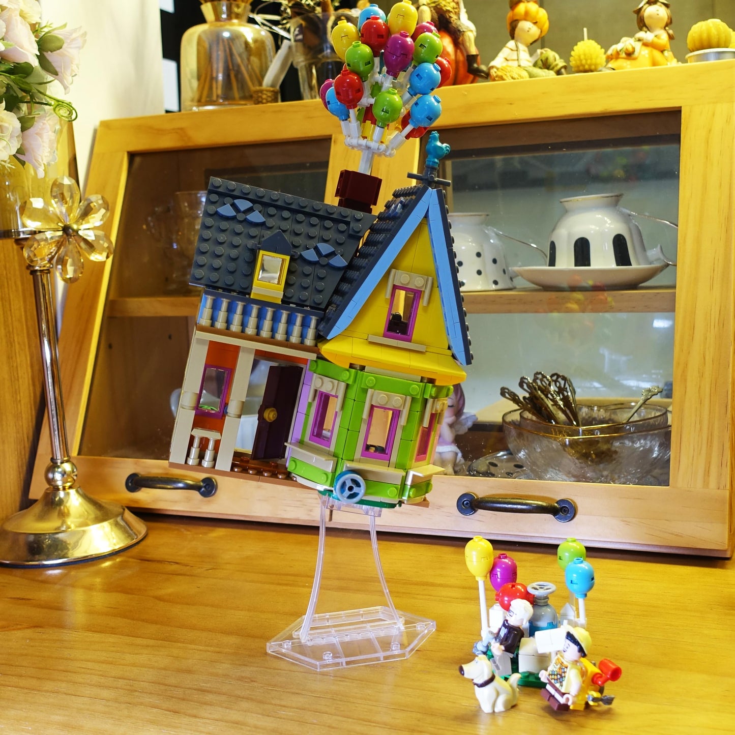 Display Stand For Lego 10327 Icons Dune Atreides Royal Ornithopter, 75021 7676 7163 75354 Gunship Kit, 43217 Up House, For Speed