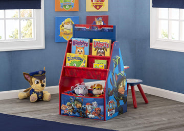 Delta Children Kids Easel and Play Station - Ideal for Arts & Crafts, Homeschooling and More, Nick Jr. PAW Patrol - Greenguard G