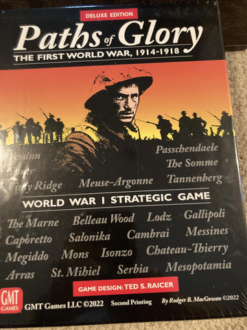 Gmt Games Gmt1813 Paths Of Glory Deluxe Edition