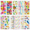 Stocking Stuffers For Kids - Puffy Stickers,3D Stickers For Kids Toddlers - 500+ Cute Stickers Pack,Christmas Party Favors For K