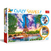 Trefl 600 Piece Crazy Shape Jigsaw Puzzle Sky Over Paris France Various