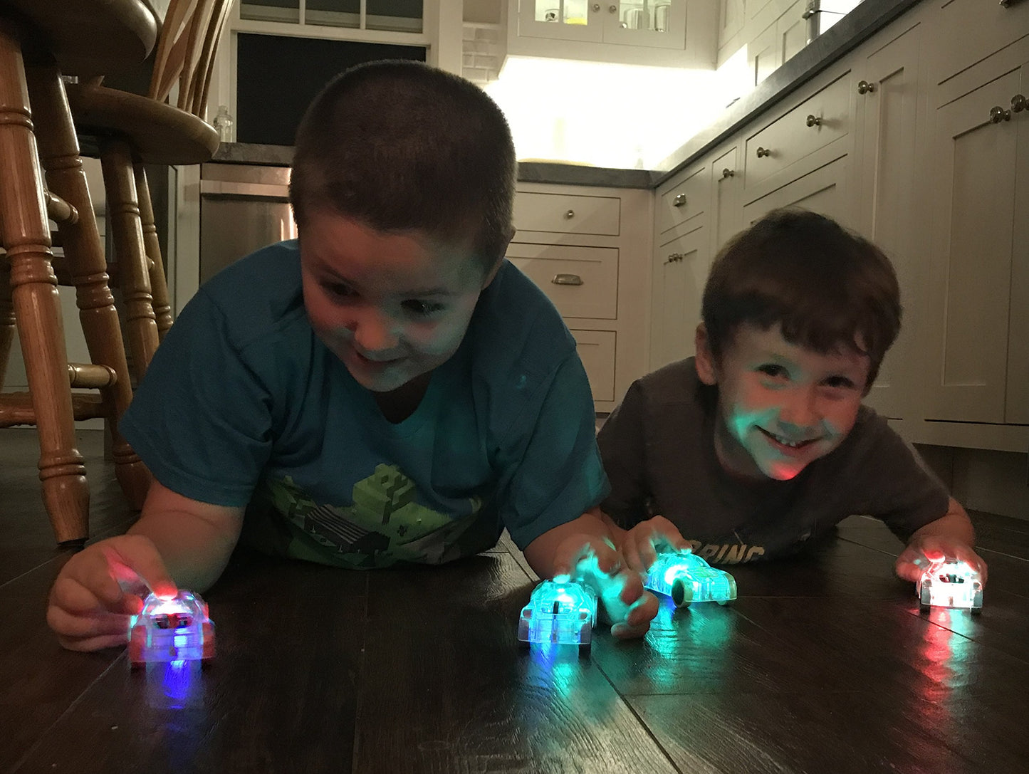 Marble Racers No. 19, LED Light Up Pull Back Race Car, Toy Vehicle for Kids 3 and Up