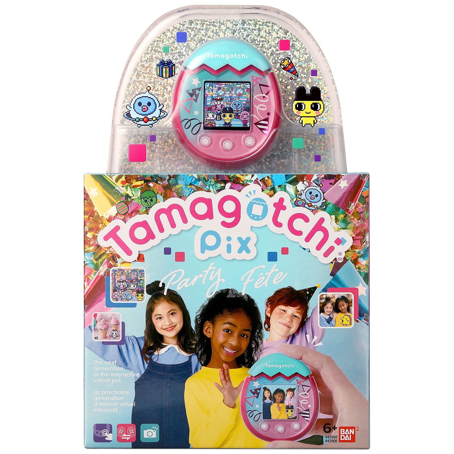 Tamagotchi Pix - Party (Confetti) (Pink)
