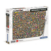 Clementoni Mordillo Impossible Jigsaw Puzzle, 1000 Pieces, Made In Italy, Adults Puzzles, 39550