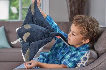 Wild Republic Manta Ray Cuddlekins, Stuffed Animal, 12 inches, Gift for Kids, Plush Toy, Fill is Spun Recycled Water Bottles (22