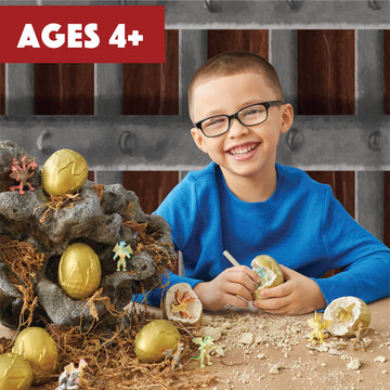 Mindware Dig It Up! Discoveries Dragon Eggs - Ages 4+ - Includes 12 Dragon Eggs
