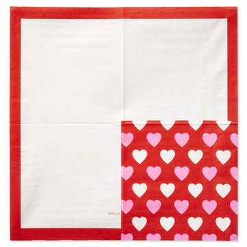 American Greetings 50-Count Valentines Day Party Supplies, Paper Napkins